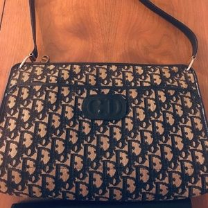 Christian Dior Vintage Monogram Purse Clutch